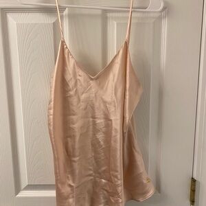 Satin Camisole in Peach/Pink